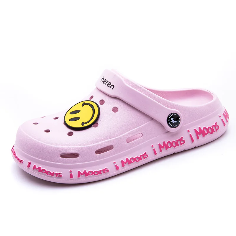 

2020 New Fashion Women Crocks Garden Shoes Crok Cartoon Parent-child Sandal Summer Slippers High Quality Kids Garden Mom Sandals