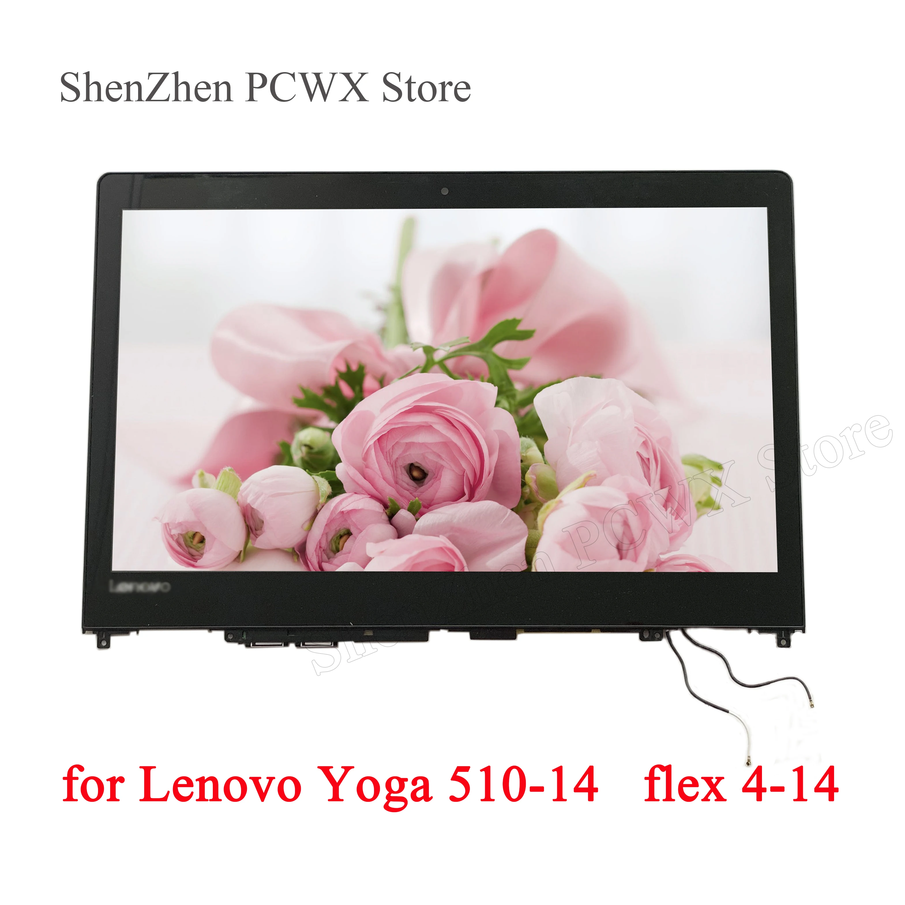 Для Йоги 510-14ISK 80S7 510-14AST 80S9 Flex 4-1470 80SA 4-1435 80SC Lenovo IdeaPad 5D10L46000 LCD сенсорные сборки 1366*768 HD