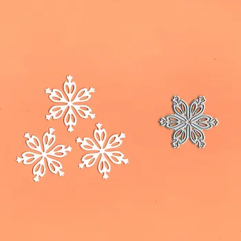

Christmas Snowflake Metal Cutting Dies Stencil Template for DIY Embossing Paper Photo Album Card Making Dies Scrapbooking New