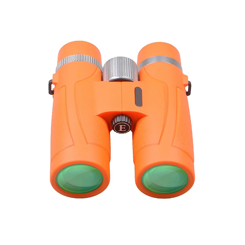 8x42 Orange Компактный 8x42 бинокль HD Водонепроницаемый Nikon Ночное видение Широкий формат бинокулярный 8X Открытый Отдых Охота для наблюдения за птицами телескоп - Цвет: 8x42 Orange