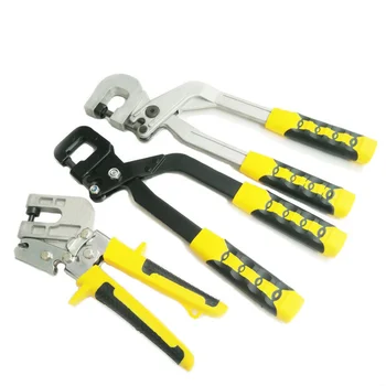 

New 10inch Handle Stud Crimper Partition Lock pincer Pliers Plaster Board Drywall Tool for Fastening Metal Studs Ceiling Joiner
