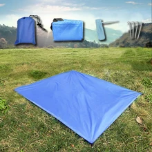 200X165 см Новая Водонепроницаемая пляжная подстилка складной кемпинг карманный Йога-Пикник коврик путешествия мини карманный коврик переносной пляжный коврик