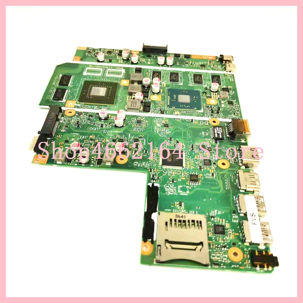 X540SC MB._ 2G/N3050 cpu/AS материнская плата REV: 2,0 для ASUS X540 X540S X540SC Материнская плата ноутбука N15V-GL1-KA-A2 2 Гб оперативной памяти протестирована