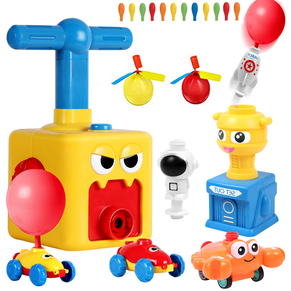 Toys Balloon Car-Toy Cars Science-Gift Montessori Educational for Children Gifts Experiment-Toy