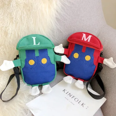 Горячая новинка Супер Марио Дети мультфильм рюкзак косплей Цвет Блокировка