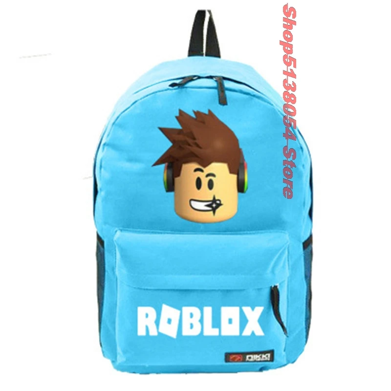 H ROBLOX рюкзак для подростков мальчиков sac a dos детские сумки детские школьные сумки Дорожная сумка через плечо - Цвет: H