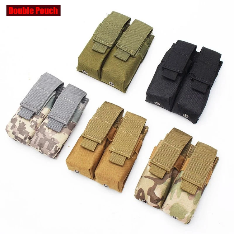 buste wanhoop Pelgrim Nylon Tactical Molle Pistol Magazine Pouch Double Enkele Zak Military Army  Airsoft Mag Pouch Outdoor Yacht Accessories Task|Hunting Bags| - AliExpress