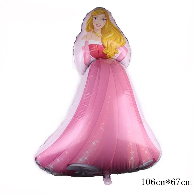 HDBFH New Cartoon Shaped Princess Shaped Aluminum Balloons Holiday Party Wedding Decoration Balloons Wholesale - Цвет: Figure balloon