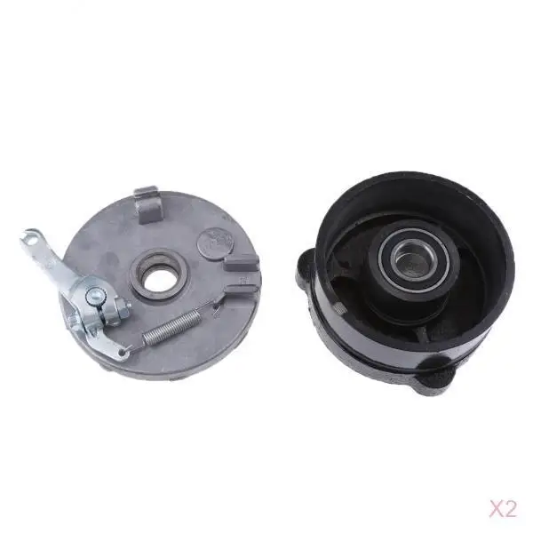 2 x 3 Stud Drum Brake Housing Wheel Hub + Shoes for 110/125cc ATV