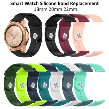

Silicone Band for Fossil Q Tailor/ Fossil Q Gazer/ Fossil Q Founder 2.0 / Marshal / Wander / Crewmaster / Nate Smart Watch Bands