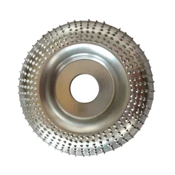 

Wood Angle Grinding Wheel Sanding Carving Rotary Tool Abrasive Disc For Angle Grinder Tungsten Carbide Coating 16mm Bore Shaping