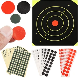 High Quality Self Adhesive Shooting Stickers Patches Target Paster Training Hunting Pratice Paper Substitute Paintball Accessory