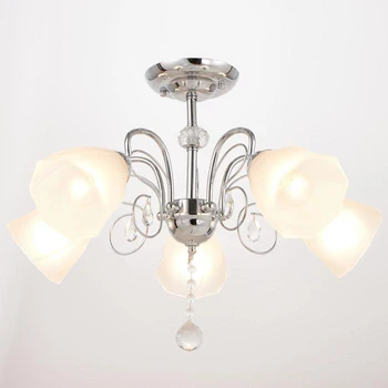 

Chandelier "Allasio" 5x40W E27 chrome 63x63x31 cm 4568793