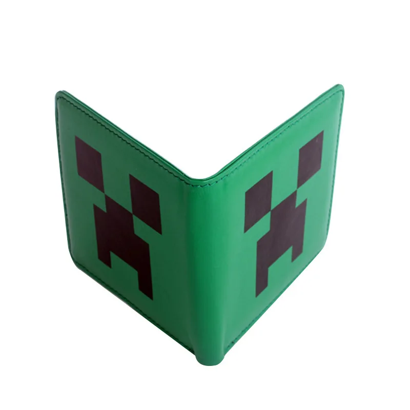 

Minecraft Game Peripheral Coolie Wallet JINX Pixel Game Anime Wallet Fashion Card Bag