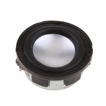 

23mm 2W Stereo Audio Speaker 1'' Inch 4Ohm Full-range DIY Loudspeakern New arbon fiber and rubber edge material durable