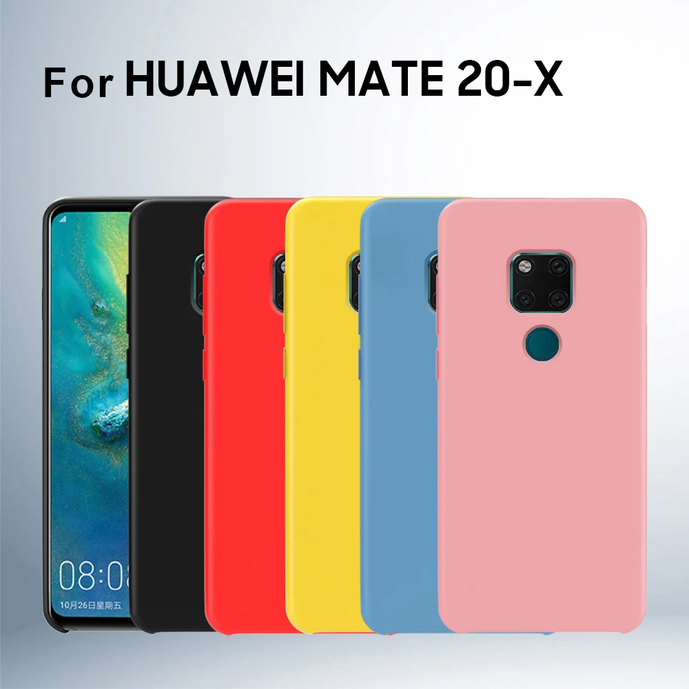 Для HUAWEI mate 20 Pro чехол Высококачественный Мягкий Силиконовый противоударный защитный чехол для HUAWEI mate 20 X чехол для телефона