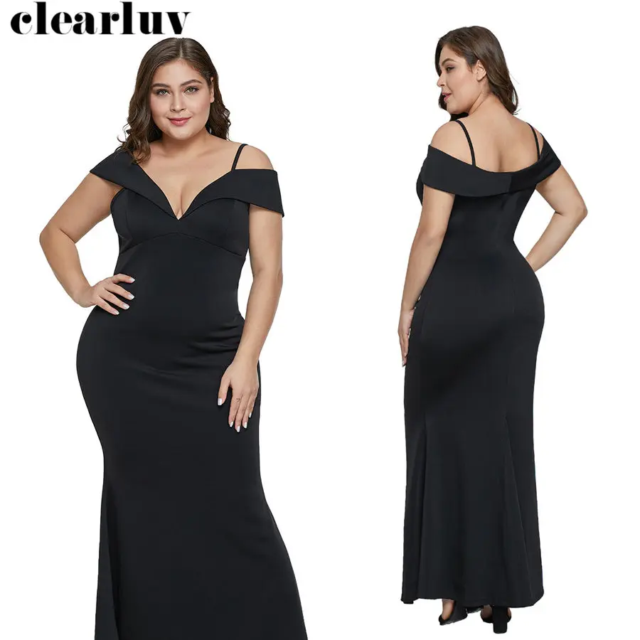 Вечернее платье без бретелек сексуальное платье с v-образным вырезом T025 женские вечерние платья с коротким рукавом сплошного размера плюс формальное платье для выпускного вечера