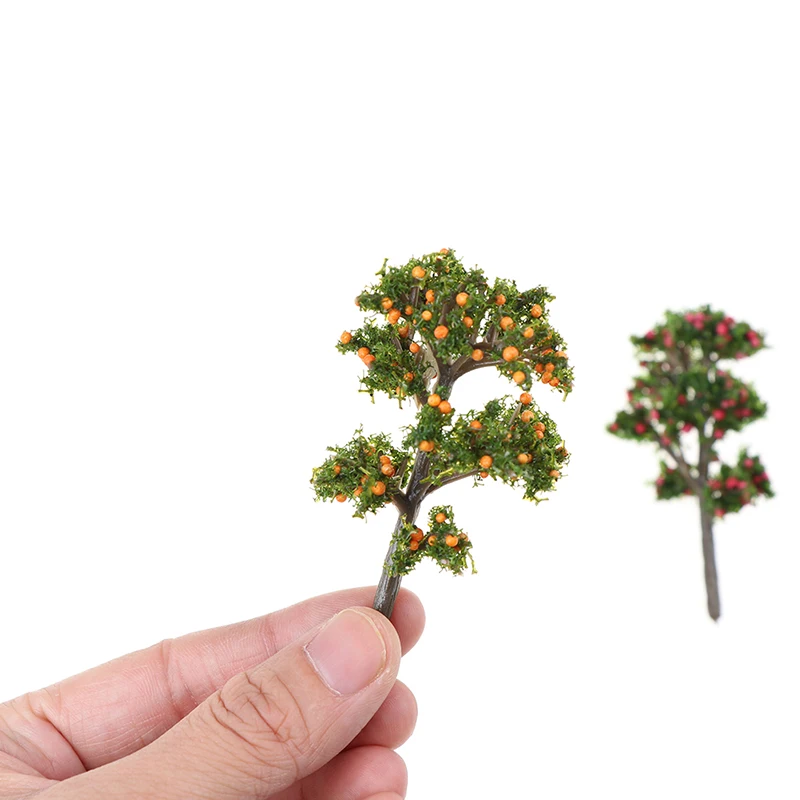 Новинка 3 стиля изделия из смолы сделай сам фруктовые деревья для украшения сада
