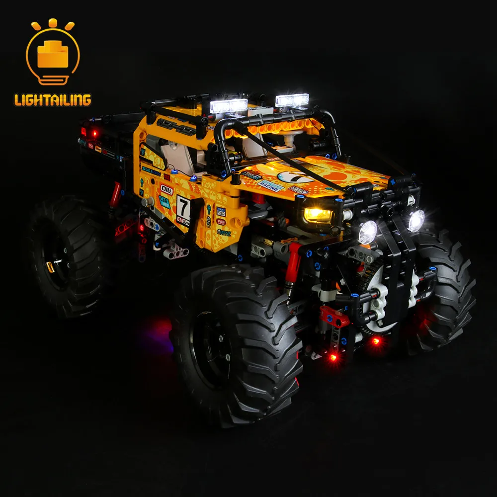 42099 led light kit for Technic 42099 4x4 X-Treme Off-Roader Light 4x4 X-Treme