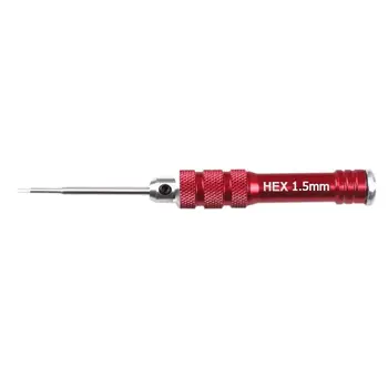 

Hex Screwdriver Tool Set for RC Helicopter Airplane Car Drone Aircraft Model Repair Tools Red Handle Steel Screw Driver