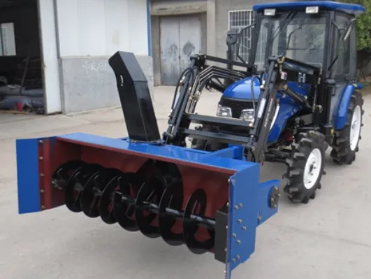Tractors with Snow Sweeper & Snow Blower for Sale