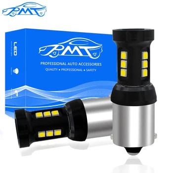 

BMT 2x Vehicle Reverse Backup Tail DRL Light 1156 BA15S P21W 7506 LED Bulbs Canbus Fit For Toyota Hyundai Kia Lexus Mazda Nissan