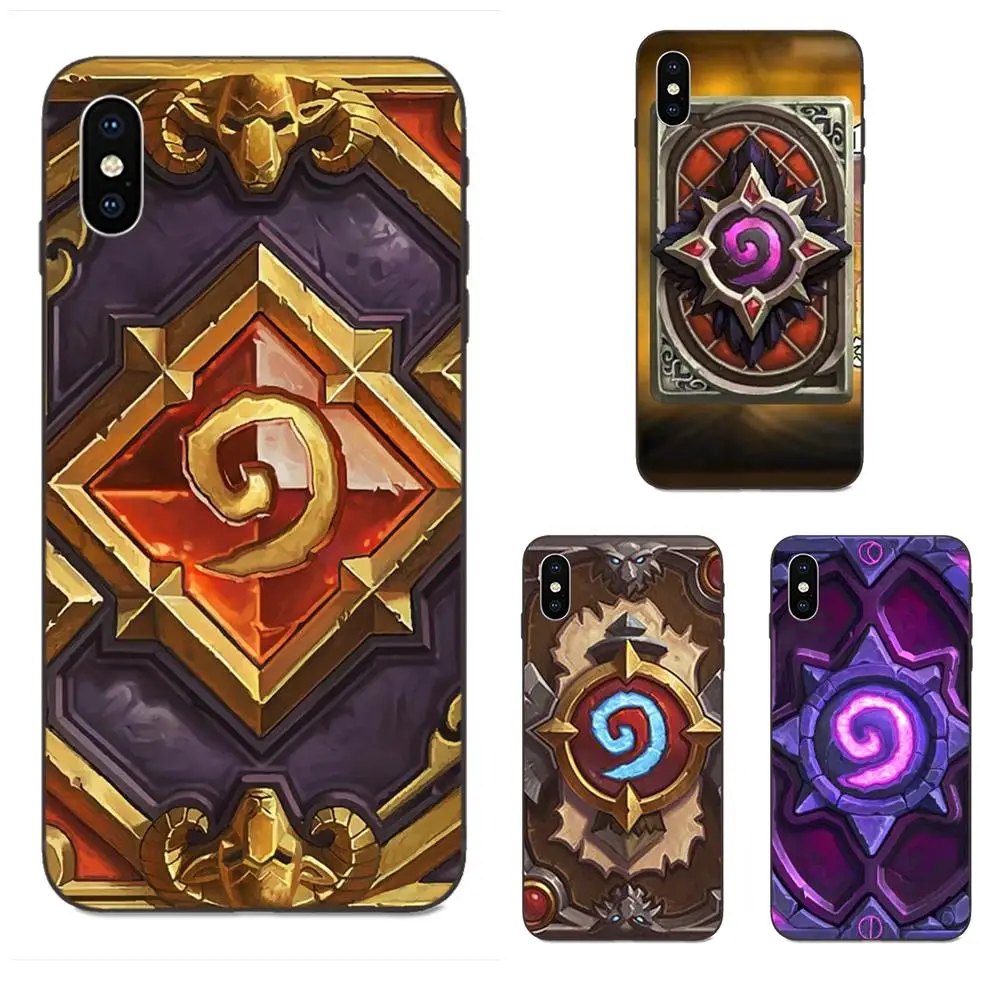 ТПУ новый стиль Hearthstone Heroes для Apple iPhone X XS Max XR 4 4S 5 5S SE 6 6S 7 8 Plus | Мобильные телефоны и