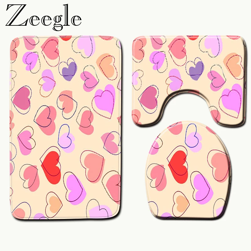 Zeegle мультяшный коврик для ванной комнаты, нескользящий коврик для ванной комнаты, коврик для ног, коврик для ванной, коврик для ванной с эффектом памяти