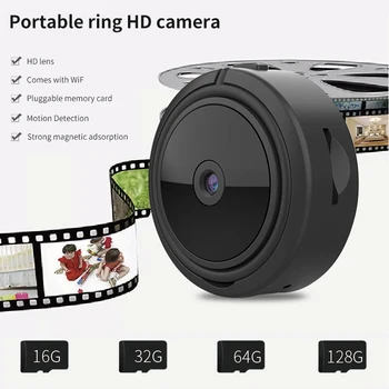 

Mini camera IP HD 1080P Small Cam sensor Camcorder camera motion detection camera night vision Secret mini camera A11 black