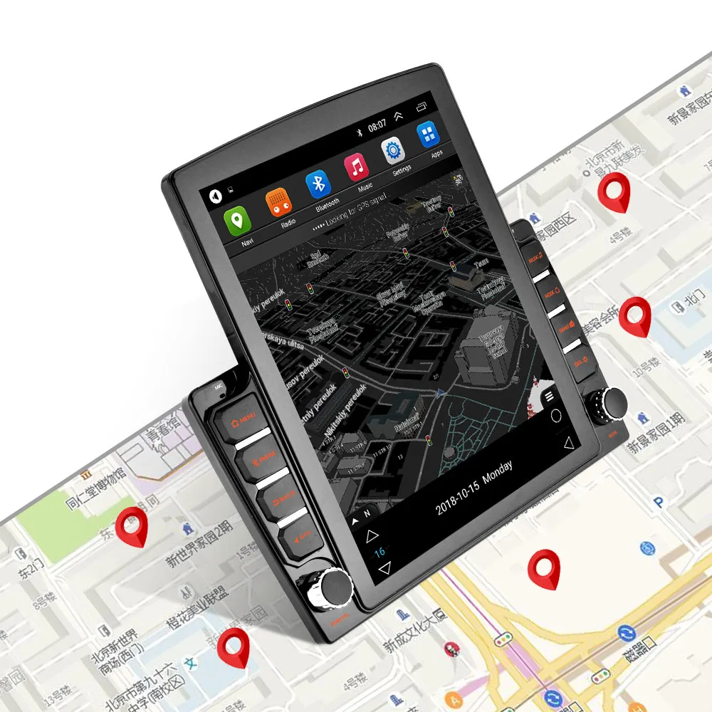 2DIN 안드로이드 자동차 라디오 GPS 멀티미디어 플레이어 9.7 Tesla Type 2 din 범용 자동차 오디오 스테레오 For Toyota LADA NISSAN VW