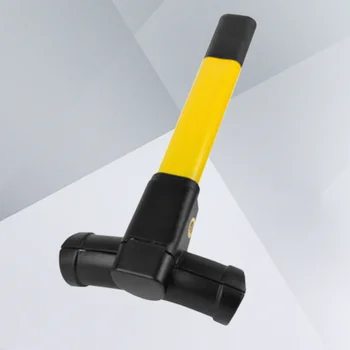 

1PC Car Lock Practical T Shape Portable Lock Clamp Anti-Theft Lock Steering Wheel Clamp for Golf Cart SUV Car Trailer