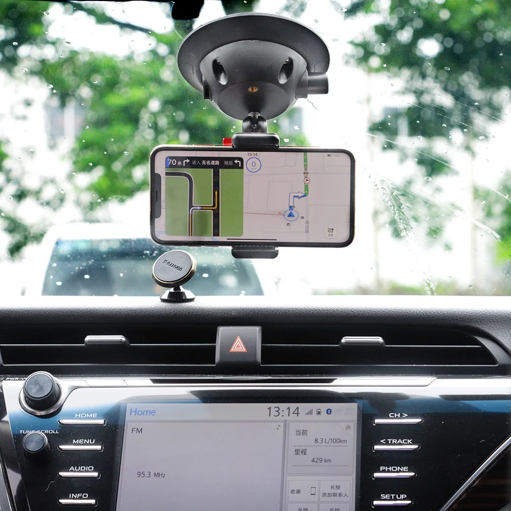 자동차 앞 유리 마운트 홀더 스탠드, 태블릿 PC 스탠드 브래킷, 고프로 유리 흡입 컵, 액션 카메라, 스포츠 자동차 마운트 TV