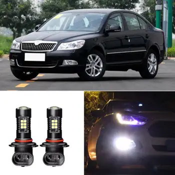 

2pcs H8/H11 LED Car Lights LED Bulbs Daytime Running Light 21pcs 3030 SMD CHIP Signal Bulb Fog Lamp Driving light