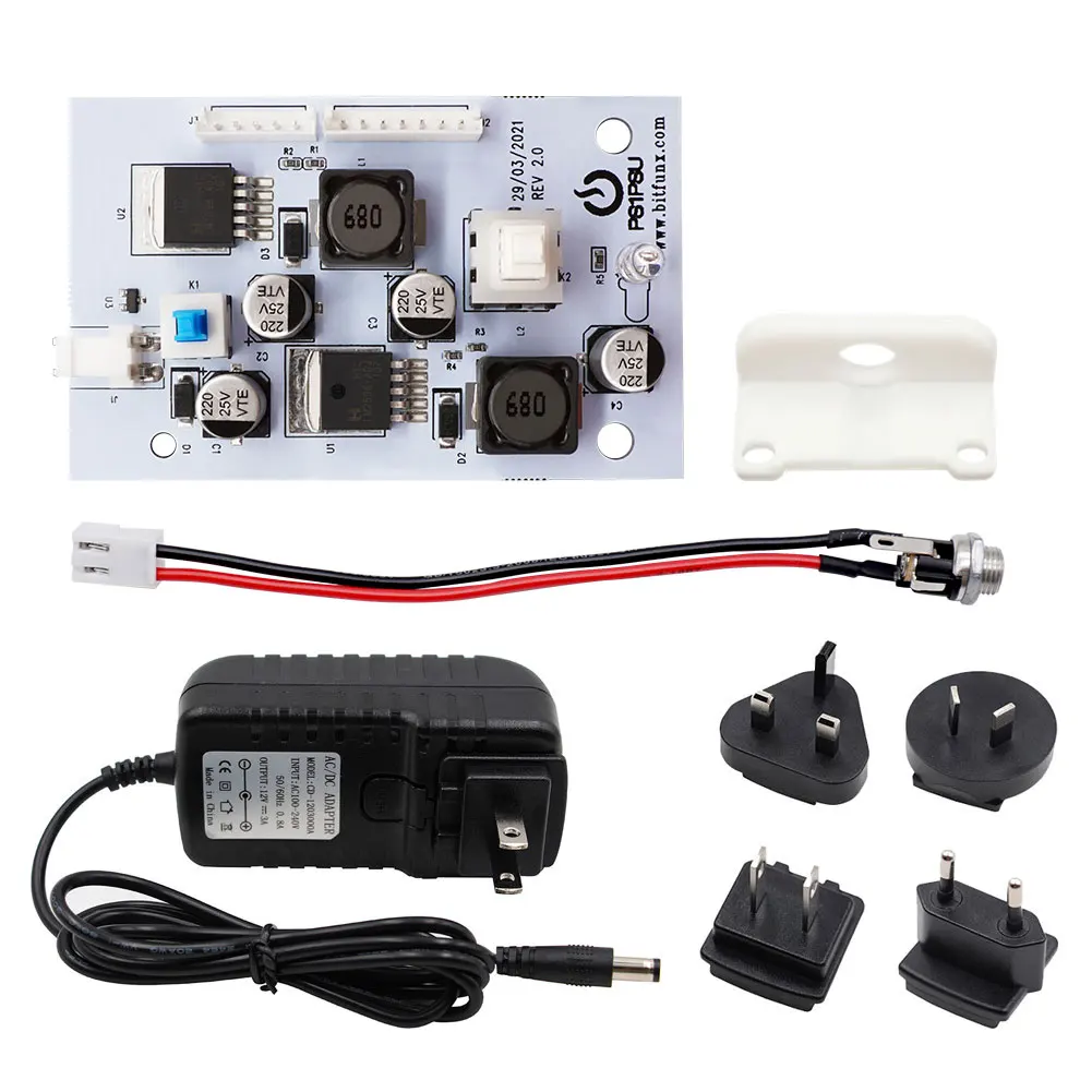 PSU Game Console Power Supply Panel Replacement Kit Booster Module Adjustable for PS1 12V Rev 2.0 | Электроника