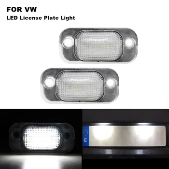 

1X LED License Plate Light LED Number Plate Lamp For VW Golf II Jetta II Seat Toledo I Auto Accessories OE#:191943167