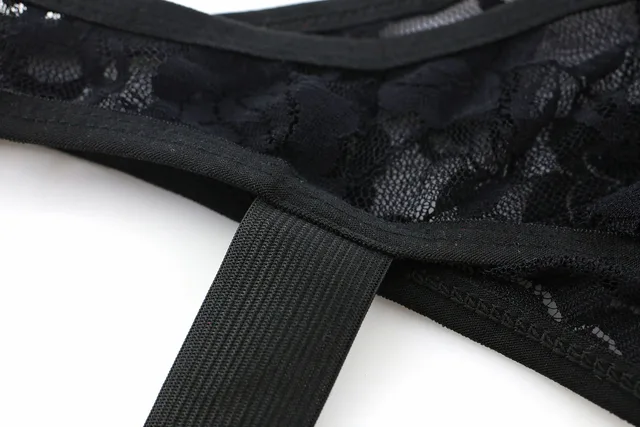 Suspensorio Lingerie Tela de Encaje 6
