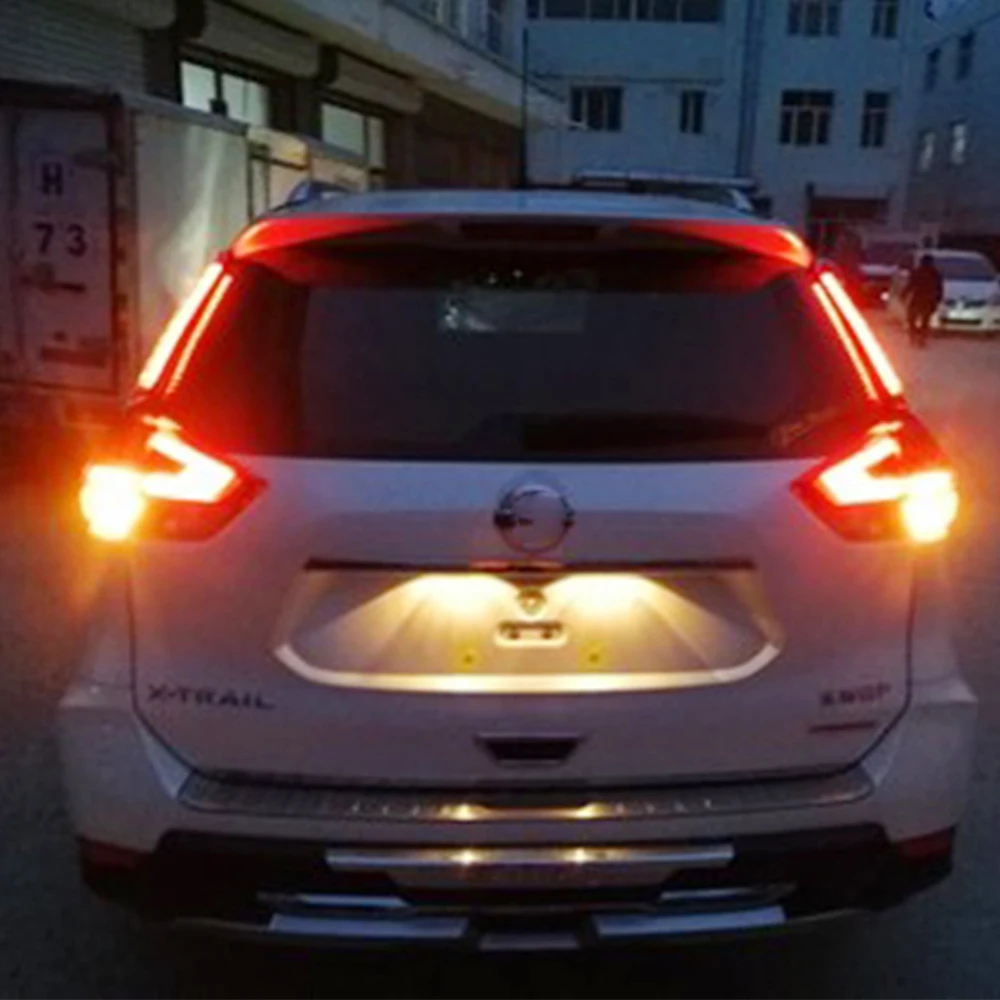 CSCSNL 2 шт для Nissan Xtrail X trail Rogue 2014 2020 светодиодный DRL задний бампер светильник