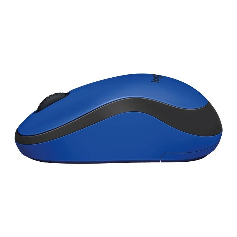 Мышь Logitech M220 синий оптическая(1000dpi) silent беспроводная USB(2but