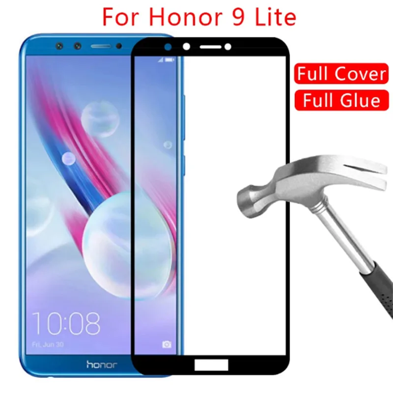 Защитное 3d-стекло с полным покрытием для Honor 9 lite 9X Pro 9C 9light 10 10i пленка экрана Huawei
