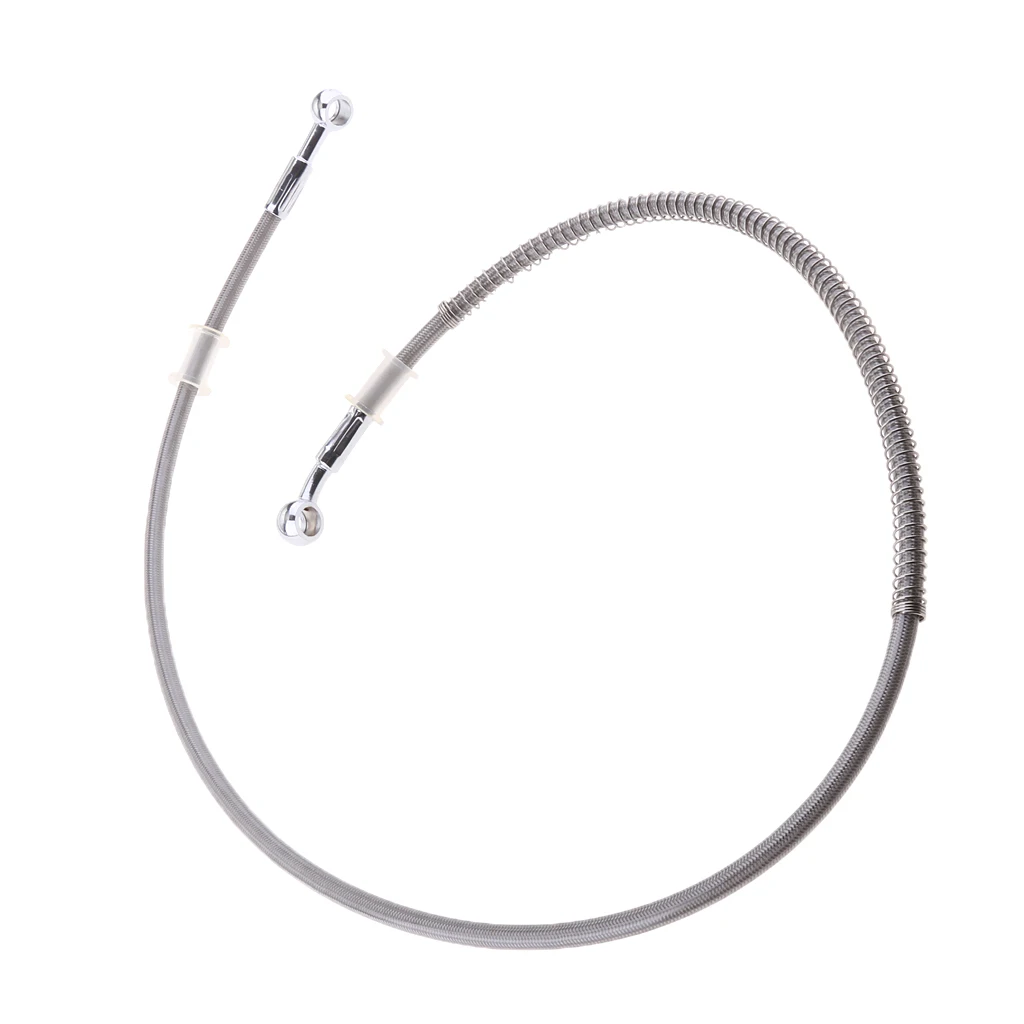 Motorcycle Braided Stainless Steel Brake Oil Hoses Line Pipe 1000mm