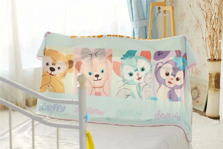 Мультфильм Япония Медведь Даффи stellalou Rabbit ShellieMay коралловый флис сон одеяло стеганое одеяло с функцией кондиционирования воздуха для детей Подарки