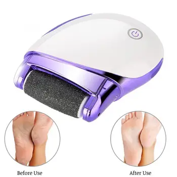 

USB Rechargeable Foot Exfoliator File Dead Skin Cuticles Remover Scrubber Sanding Shaping Exfoliation Polishing Pedicure Device