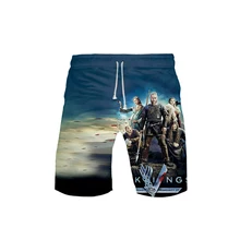 Vikings ТВ серии 3D печати мужские спортивные баскетбольные шорты Norse мужские викинги бег Байкер тренировки мужские шорты для бега
