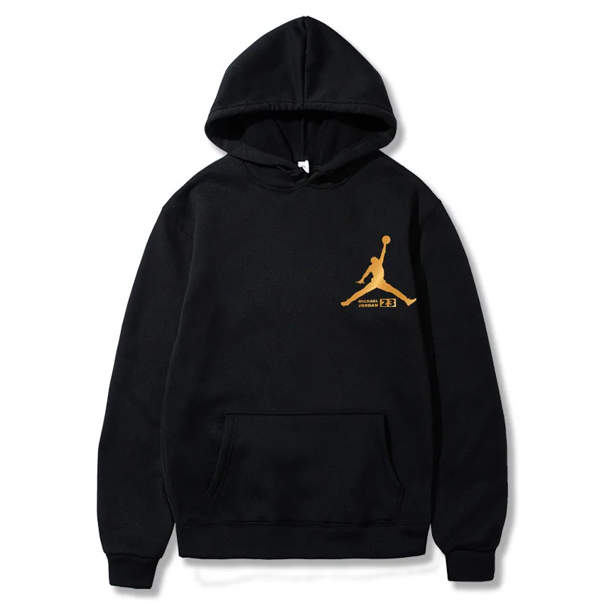 

JORDAN 23 Fashion Color Hooides Men's Thick Clothes Winter Sweatshirts Men Hip Hop Streetwear Solid Fleece Hoody Man Clothing
