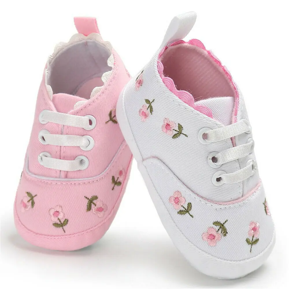 Цветочный Младенец Малыш Ребенок Девочка мягкая подошва обувь для малышей летние кроссовки принцессы обувь милая новорожденная девочка мягкая подошва кроватка
