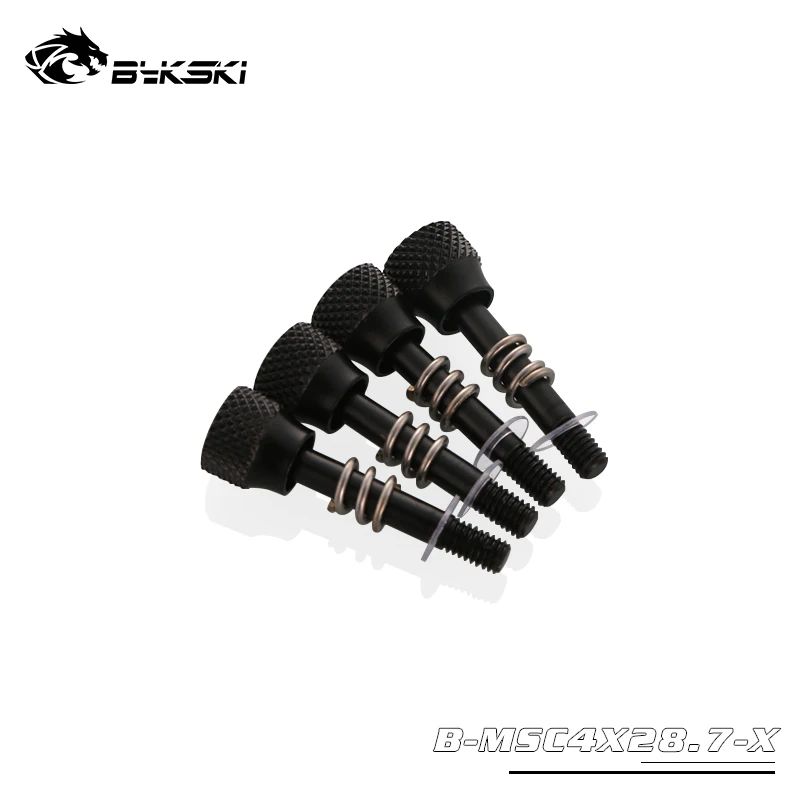 Монтажный блок для процессора Bykski винты M4 цп XPR (1 2 5 1 4 4|Кулеры/вентиляторы/системы