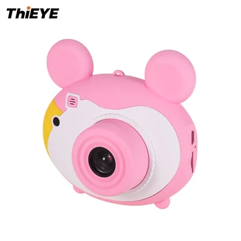 

ThiEYE Photography Mini Camera 16MP Mini Children Kids Digital Camera 2.0-inch LCD Screen 90 Degree Wide Angle 16GB Memory Card