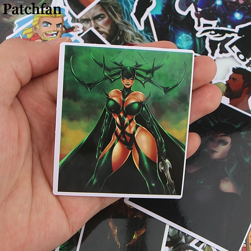 12 компл./лот Patchfan 37 шт./компл. Thor heros водостойкие временные наклейки пакет для DIY Скрапбукинг альбом стены клеящиеся значки A2298