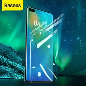 

Baseus 0.15mm Hydrogel Screen Protector For Huawei P40 Pro Plus Cover Full-Screen Curved Soft Protective Film for Huawei P40