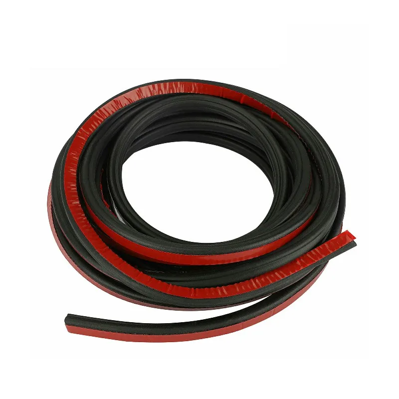 

5M Car Door Rubber Seal Strips Auto Double Layer Sealing Stickers For Door Trunk Sound Insulation Weatherstrip Interior Accessor